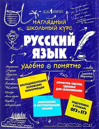 Русский язык. Наглядный школьный курс.      Е.В.  Железнова, С.Е.Колчина 978-5-699-92616-9 - фото 5310