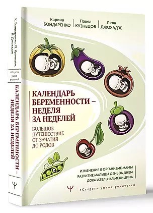 Календарь беременности-неделя за неделей. К.Бондаренко,П.Кузнецов 978-5-17-158862-5 - фото 7077