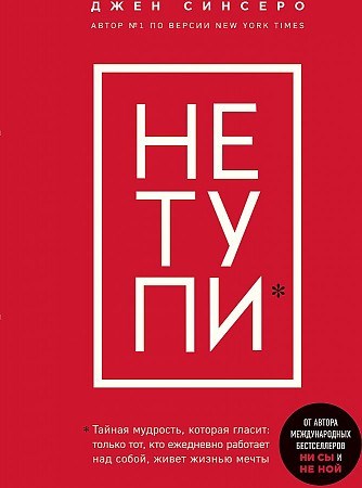 НЕ ТУПИ. Только тот, кто ежедневно работает над собой, живёт жизнью мечты. Джен Синсеро 978-5-04-110057-5 - фото 9361